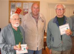 Norman Smithers and Frank Hayward both receive commended certificates